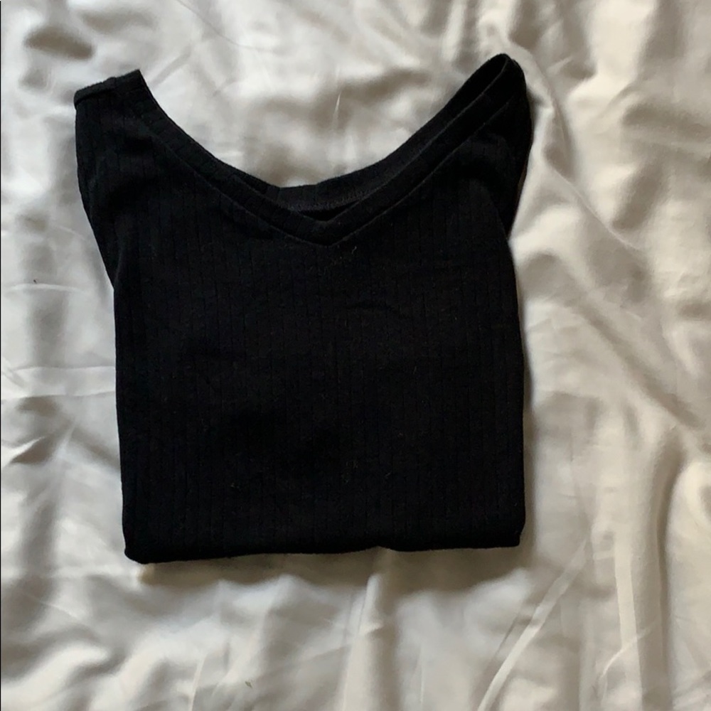 Black dress shirt
